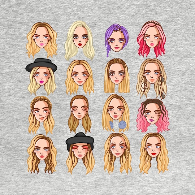 Perrie MV Chibis by CharlottePenn